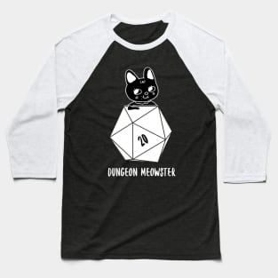 Dungeon Meowster Baseball T-Shirt